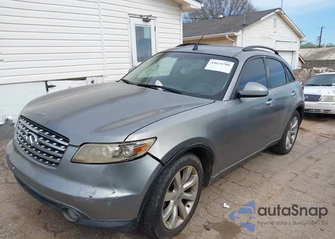 2004 Infiniti Fx35 z USA, uszkodzony, nr VIN JNRAS08W74X220174
